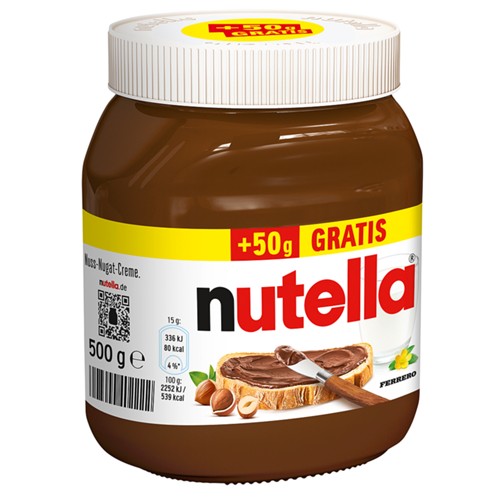 Nutella Haselnusscreme 500g
