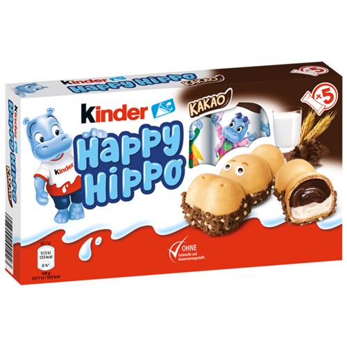 Ferrero Kinder Happy Hippo Kakao 103g