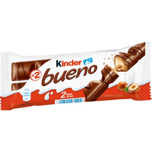 Ferrero Kinder Bueno Riegel Schokolade 43g