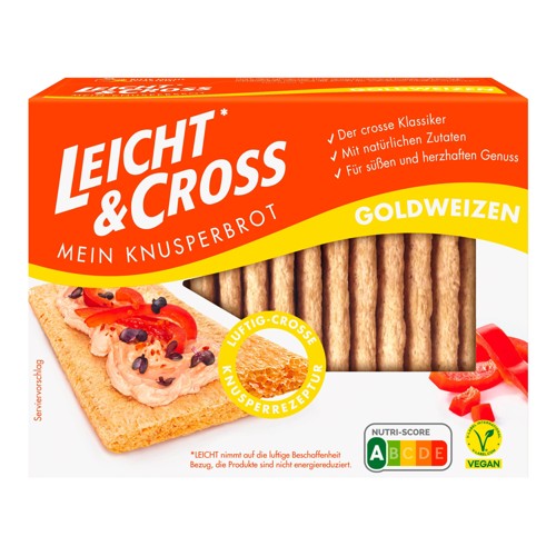 L&C Knusperbrot Goldweizen 125g