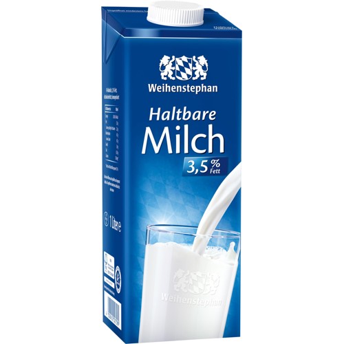 Weihenstephan Haltbare Milch 3.5 Prozent 1.0l