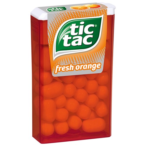 tic tac fresh orange 18g