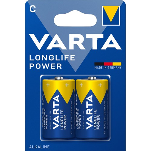 Varta Batterie High Energy Baby / LR14 / C 2 Stück 40g