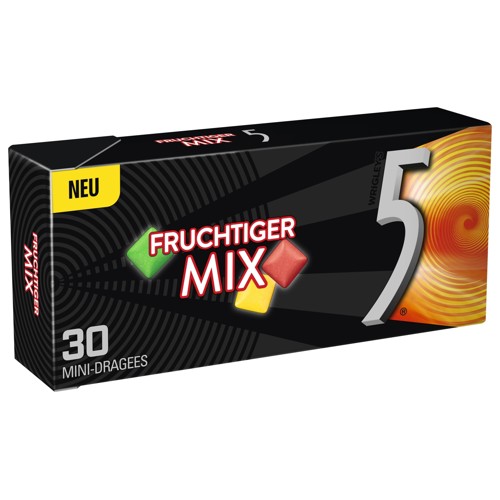 Wrigley's 5 Gum Fruchtiger Mix 20g