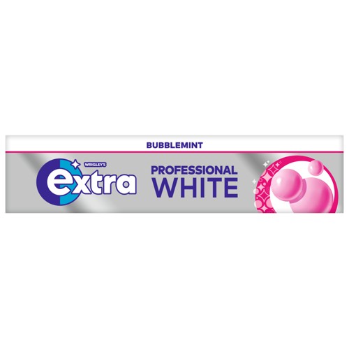 Wrigleys Extra Professional White Bubblemint 14g