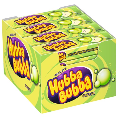 Wrigleys Hubba Bubba Apfel Kaugummi 35g