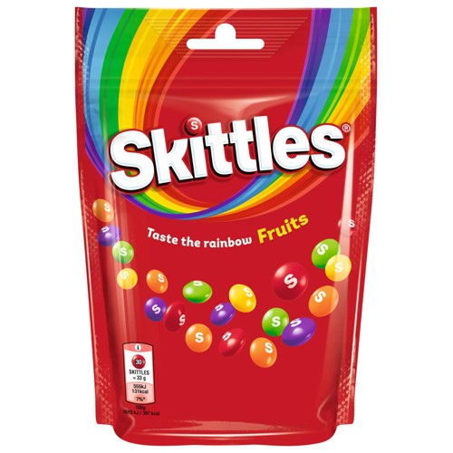 Skittles Fruits Kaubonbons 136g
