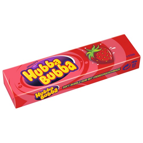 Wrigley's Hubba Bubba Erdbeere 35g