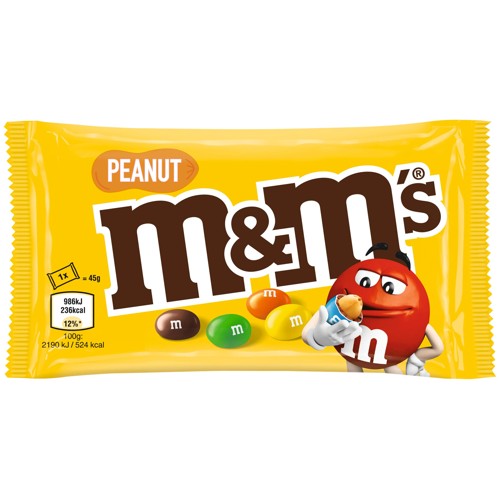 M&Ms Peanut 45g