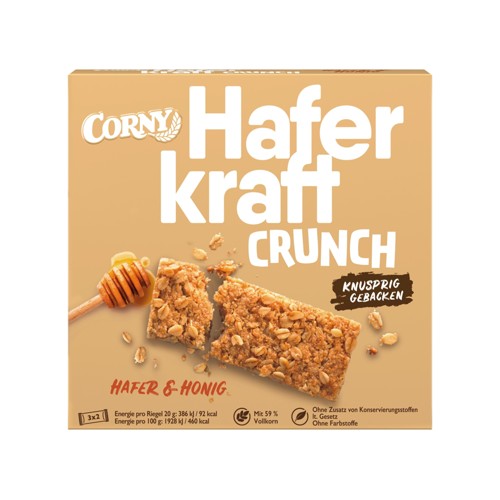 Corny Müsliriegel Crunch Hafer & Honig 40g