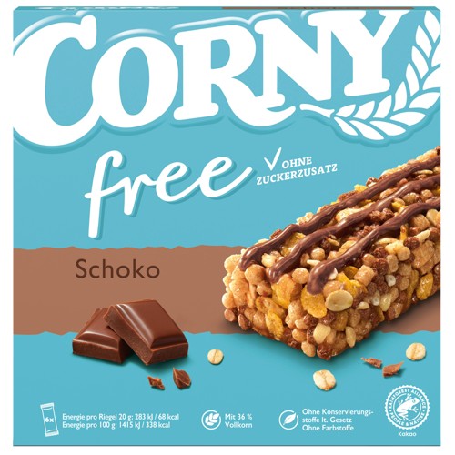 Corny Free Schoko 120g