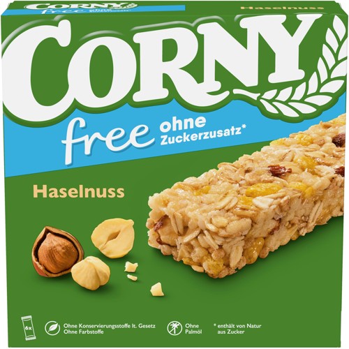Corny free Haselnuss 6 x 20g