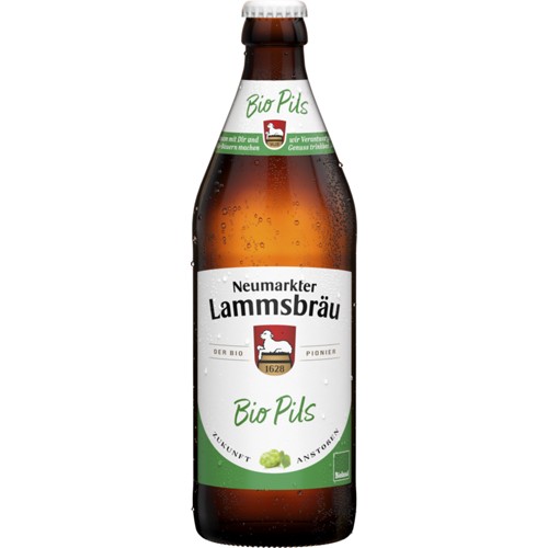 Neumarkter Lammsbräu Edel Pils Bio 0.5l (MEHRWEG)