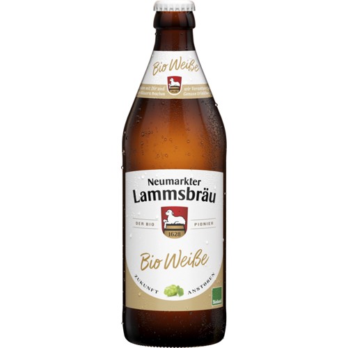 Neumarkter Lammsbräu Weiße Bio-Hefeweißbier 0.5l