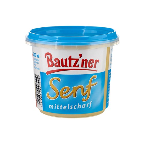 Bautzner Senf mittelscharf 0.2l