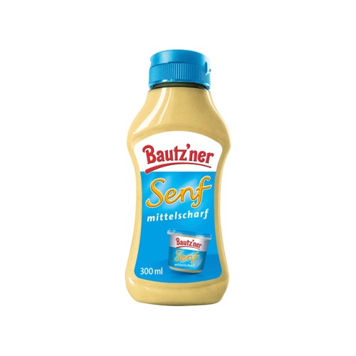 Bautz'ner Senf Mittelscharf 0.3l