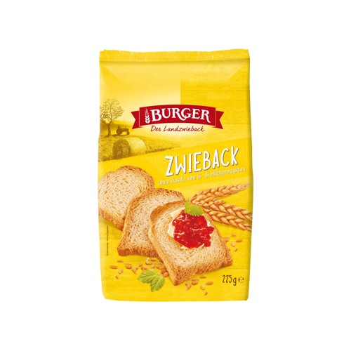 Burger Zwieback 225g