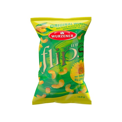 Wurzener Erdnussflips 75g