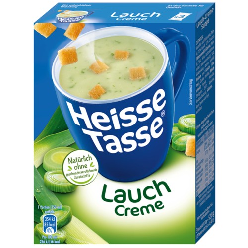 Erasco Heisse Tasse Lauch 3 Beutel 28g