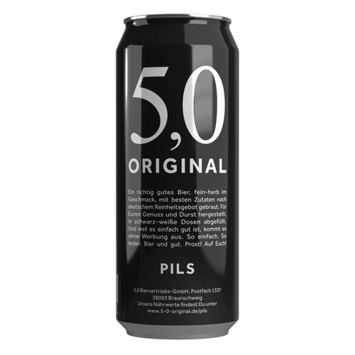 5.0 Original Pils 0.5l (EINWEG)