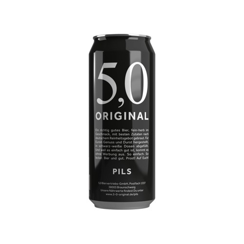 5.0 Original Pils 0.5l (EINWEG)