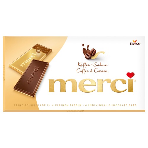 Merci Tafelschokolade Kaffee-Sahne 100g