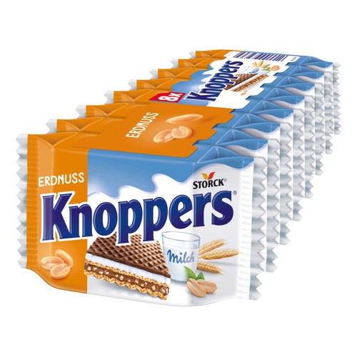 Knoppers Erdnuss 8er 200g