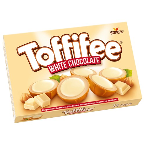  Toffifee White Chocolate Haselnuss 125g
