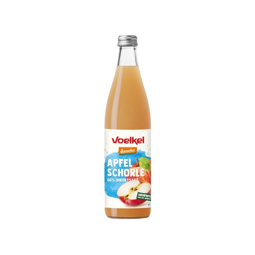 Voelkel Apfel Schorle 0.5l (MEHRWEG)