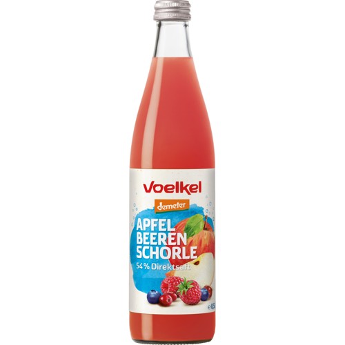 Voelkel Apfel Beeren Schorle 0.5l (MEHRWEG)