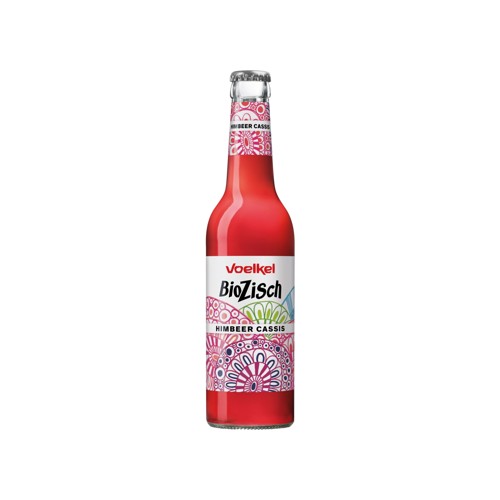Voelkel Biozisch Himbeer Cassis 0.33l (MEHRWEG)