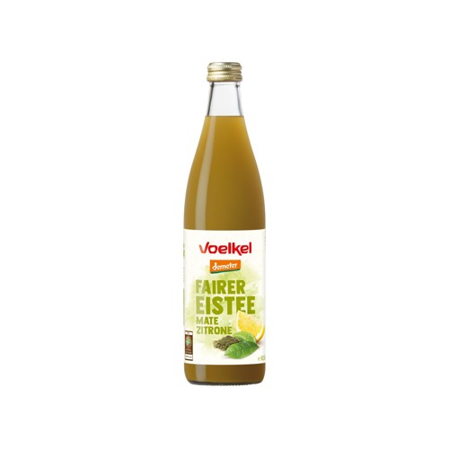 Voelkel fairer Eistee Mate Zitrone 0.5l (MEHRWEG)