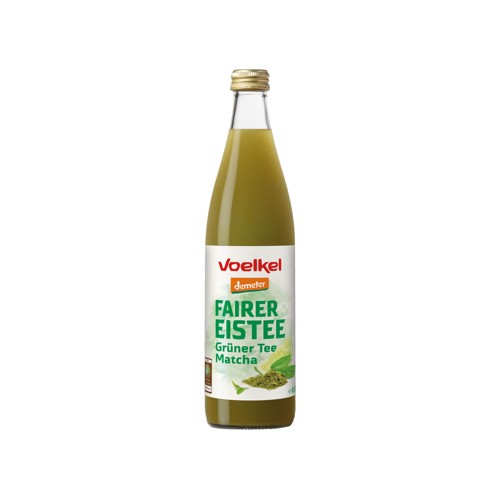 Voelkel Fairer Eistee Grüner Tee Matcha 0.5l (MEHRWEG)