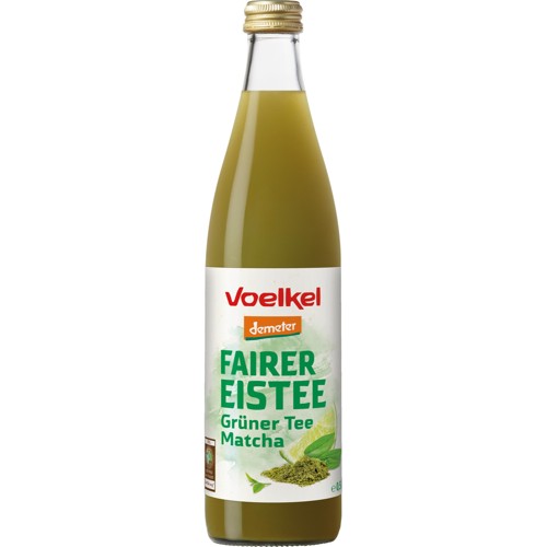 Voelkel Fairer Eistee Grüner Tee Matcha 0.5l (MEHRWEG)