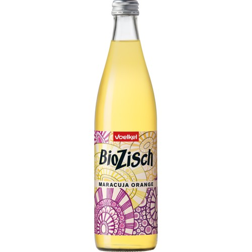 Voelkel BioZisch Maracuja Orange 0.5l (MEHRWEG)