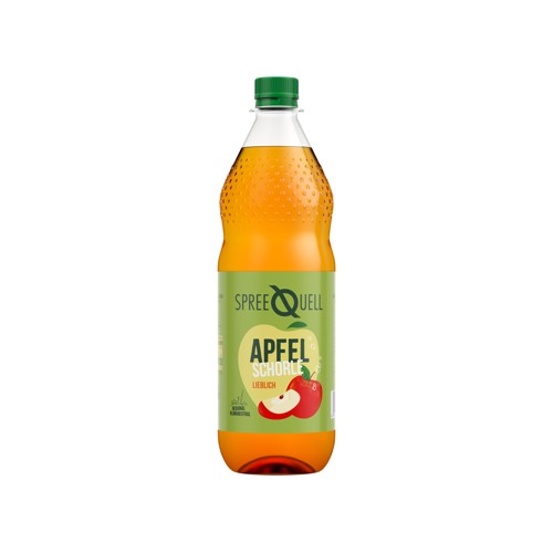 Spreequell Apfelschorle 1.0l (MEHRWEG)
