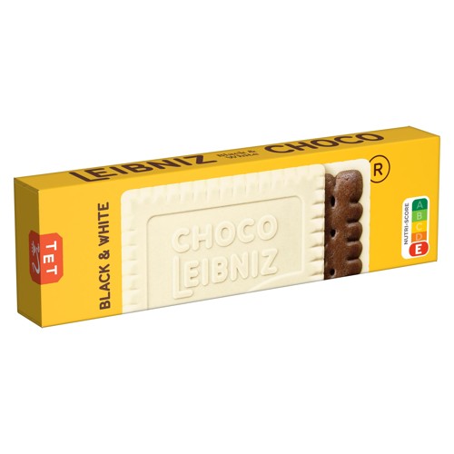 Bahlsen Leibniz Choco Black'n White Kekse 125g