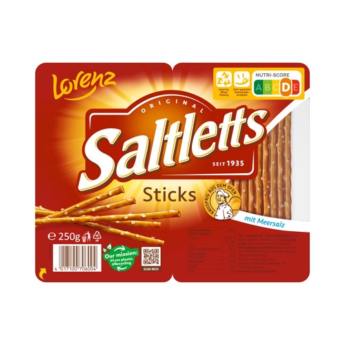 Saltletts Sticks Classic 250g
