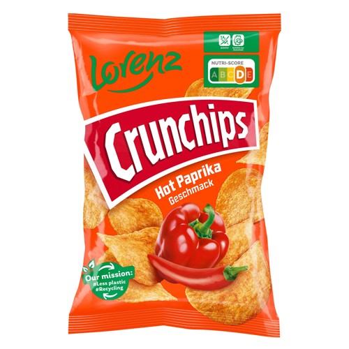 Crunchips Hot Paprika 150g