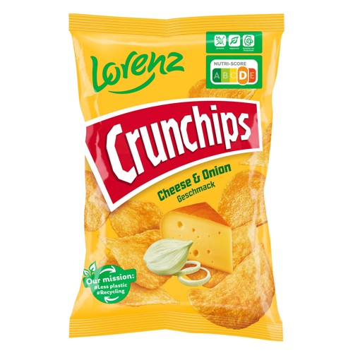 Lorenz Chips Crunchips Cheese & Onion 150g