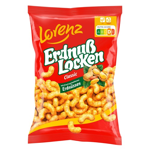 Lorenz Erdnuß Locken 175g