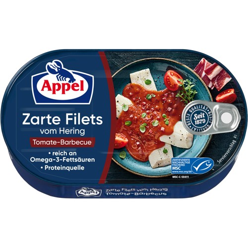 Appel Heringsfilet Tomate Barbecue 200g