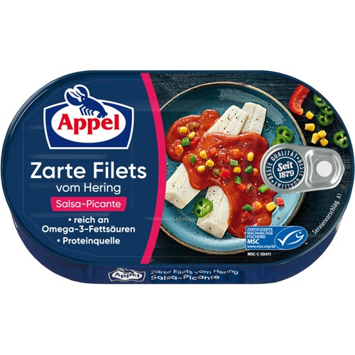 Appel Heringsfilets Salsa Picante 200g