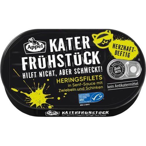 Appel Katerfrühstück Heringsfilet in Senf-Sauce 200g