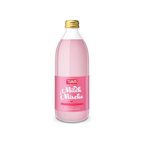 Turm Milch Erdbeer 0.5l