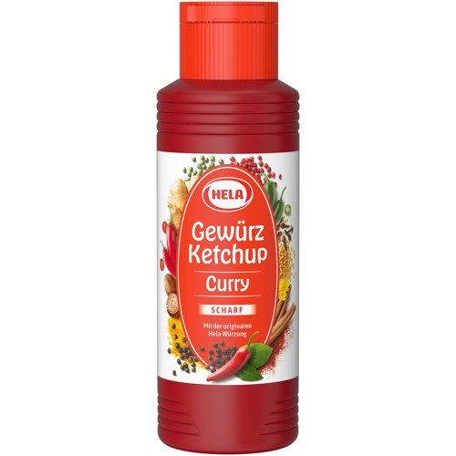 Hela Gewürz Ketchup Curry schar 0.3l