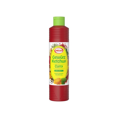 Hela Gewürz Ketchup Curry Delikat 0.8l