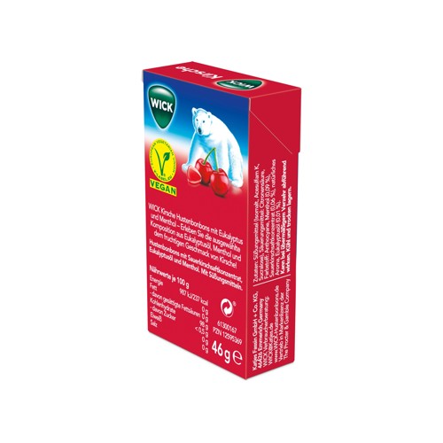 Wick Kirsche ohne Zucker 46g