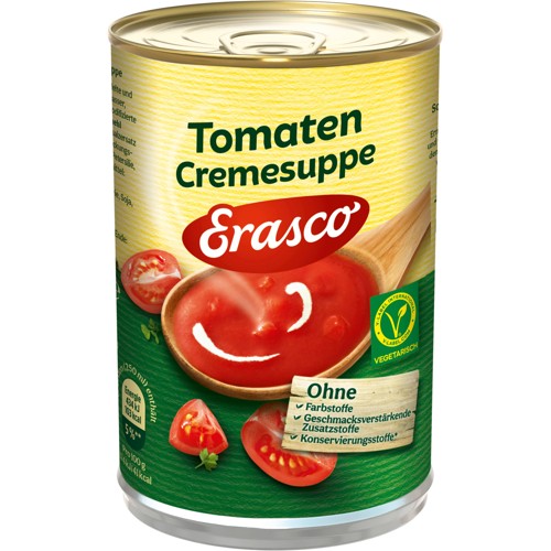 Erasco Tomaten Cremesuppe 0.39l