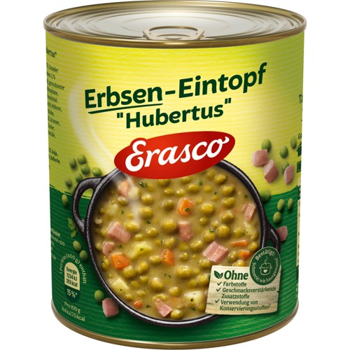 Erasco Erbsen-Eintopf Hubertus 800g